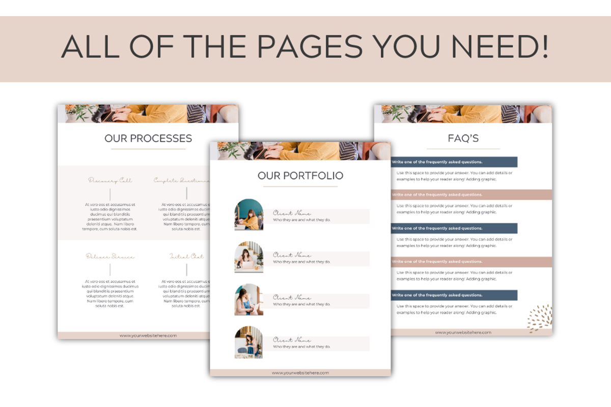 Maddie Piper Pricing& Services Guide, a Templates & Theme by Lady Boss Studio (Photo 7 of 9)
