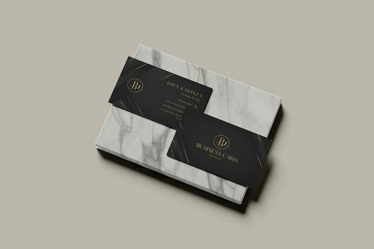 Business Card Mockups, an Advertising Mockup by zpackcreative (Photo 3 of 7)