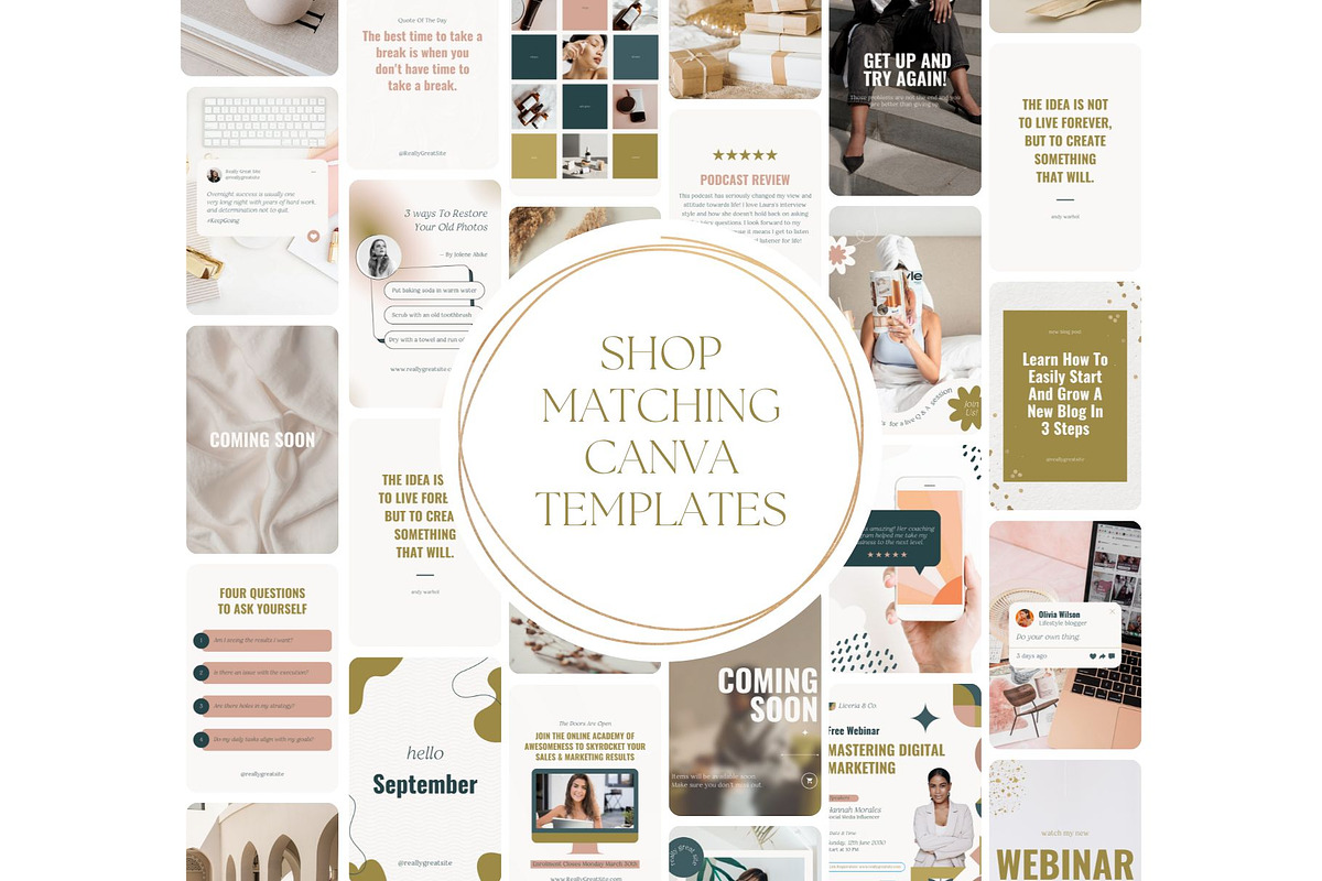 Showit Website Template: Phoebe, a Websites & App Template by Seaside Creative (Photo 8 of 9)
