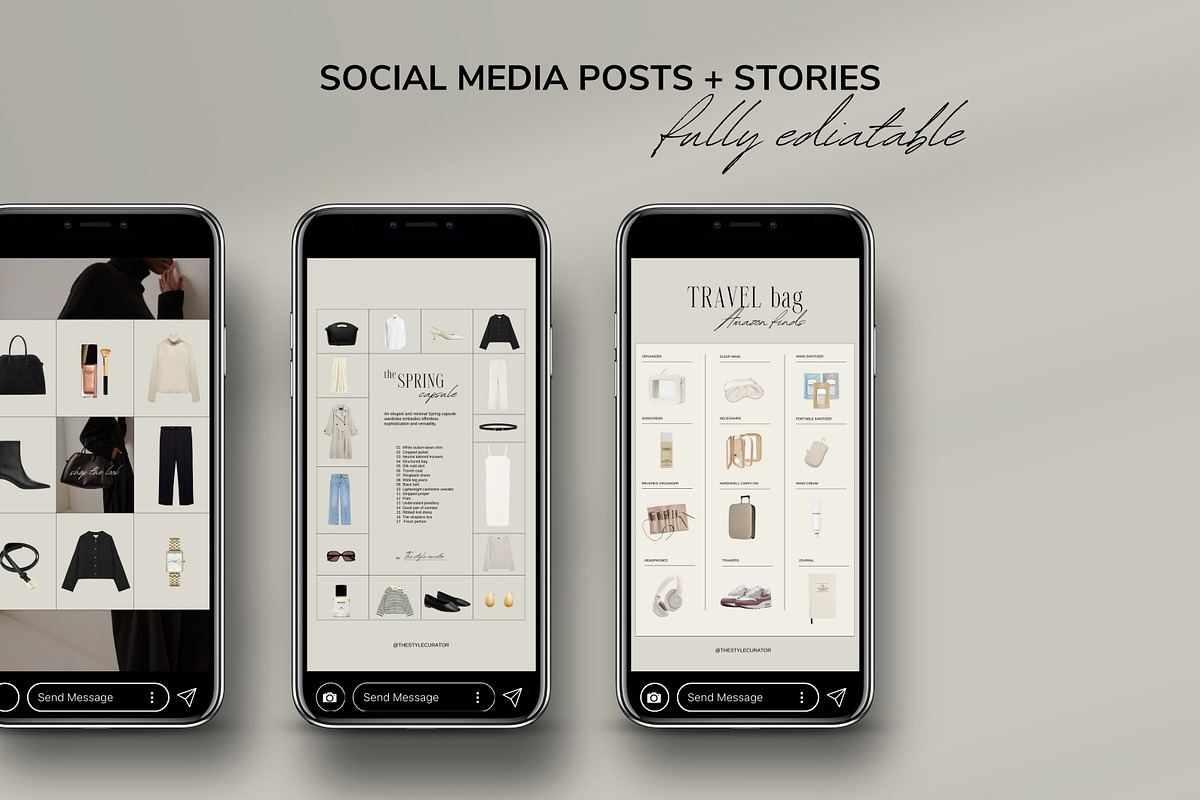 LTK Canva Templates, a Social Media Template by Studio Suvelle (Photo 4 of 7)