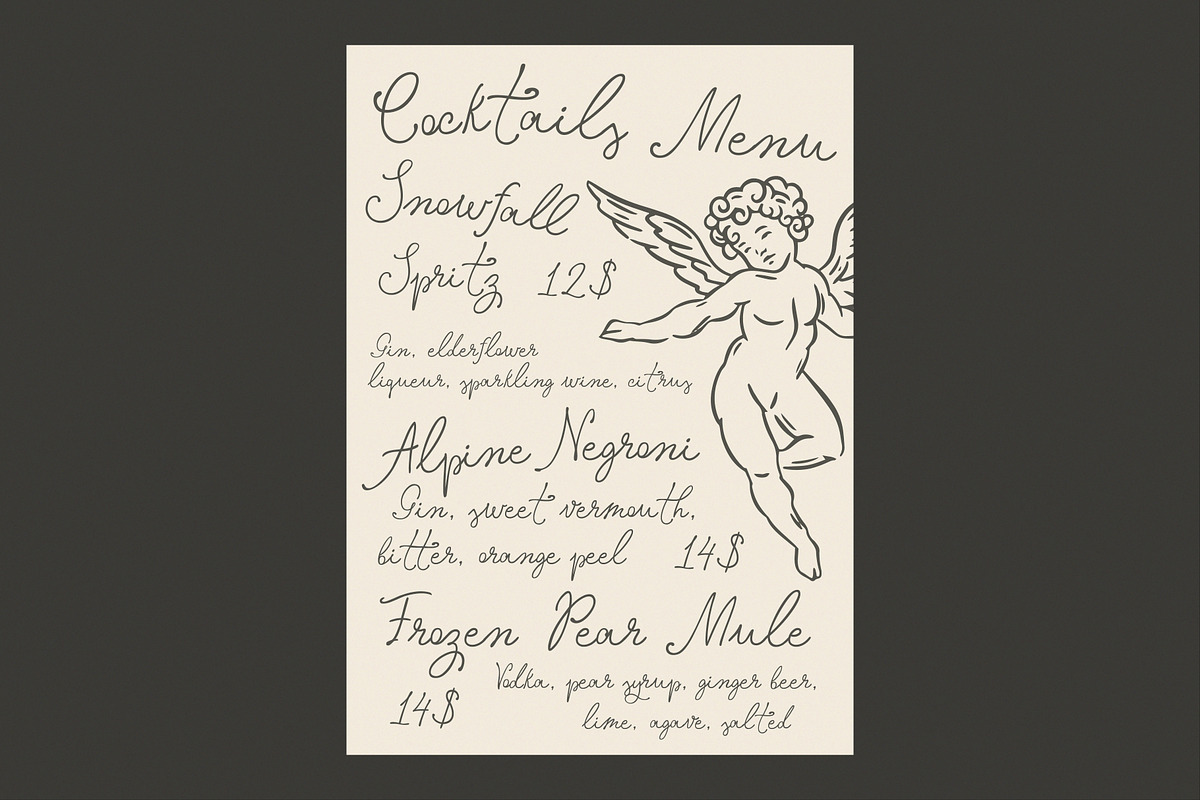 Rachel's Letter Font, a Handwritten Font by AnnArt (Photo 2 of 16)