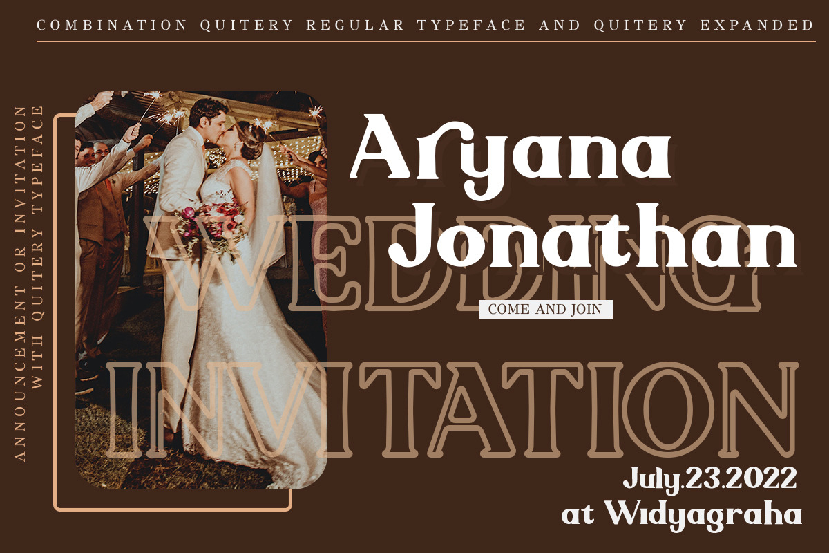 Quitery Serif Typeface Family, a Serif Font by Say Studio (Photo 7 of 13)