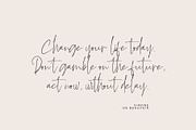 Oaklinn Script Font, a Script Font by Awanstudio (Thumbnail 6 of 8)