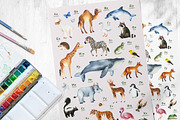 Russian Animal Alphabet. от А до Я, an Object Graphic by Kate_Rina (Thumbnail 5 of 7)