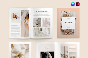 Murals Wedding Brochure Template