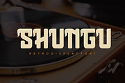 Shungu Font, a Serif Font by albert_kalingga (Thumbnail 1 of 5)