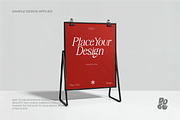 Minimalist Signage Mockup Vol.1, an Advertising Mockup by DOBE Studio (Thumbnail 3 of 9)