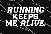 Endzone Express - Sport Typeface, a Serif Font by HipFonts (Thumbnail 10 of 10)