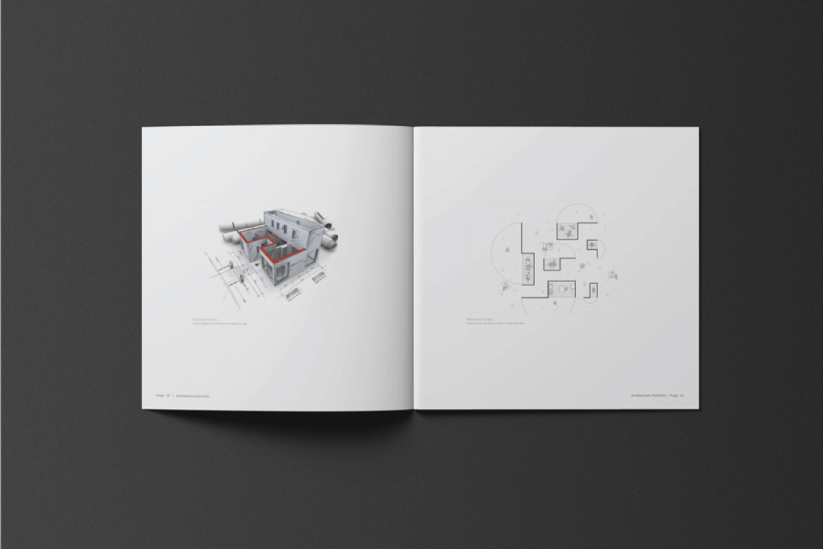 Square Architecture Portfolio, a Brochure Template by Alhaytar (Photo 14 of 15)