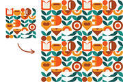 Geometric Floral Seamless Pattern, a Pattern Graphic by ItsReksita Pattern (Thumbnail 4 of 10)