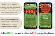 Editable BBQ Party Evite Template, an Invitation Template by V Design Creator (Thumbnail 5 of 8)