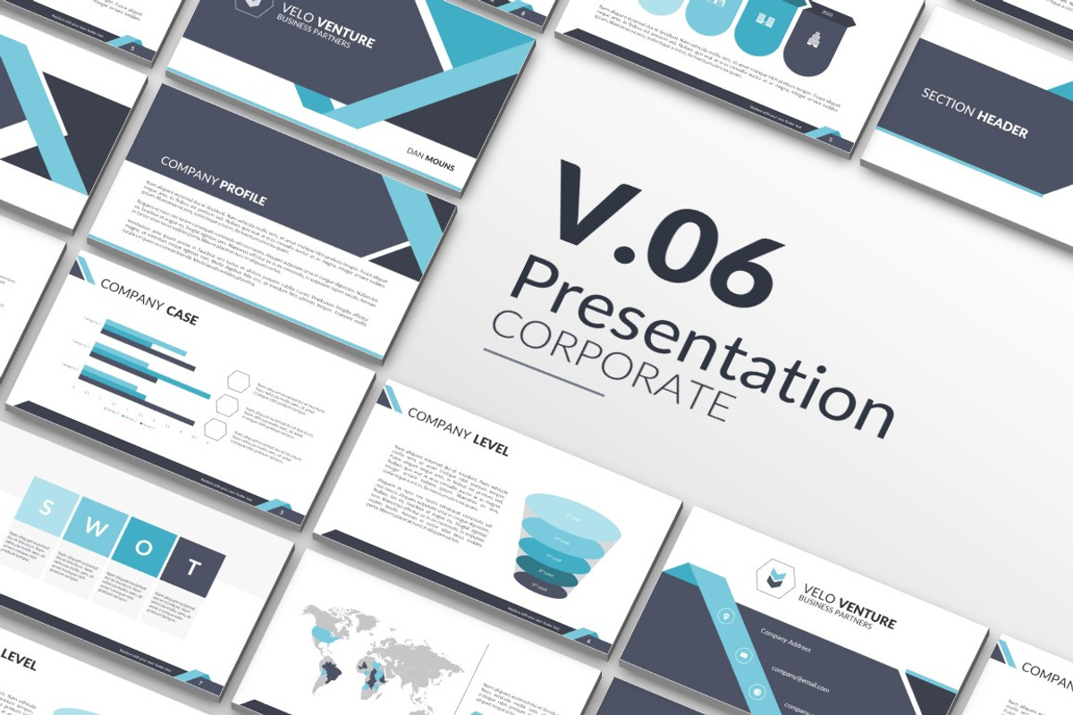 Presentation Corporate 06, a Presentation Template by SlideKingdom (Photo 1 of 3)