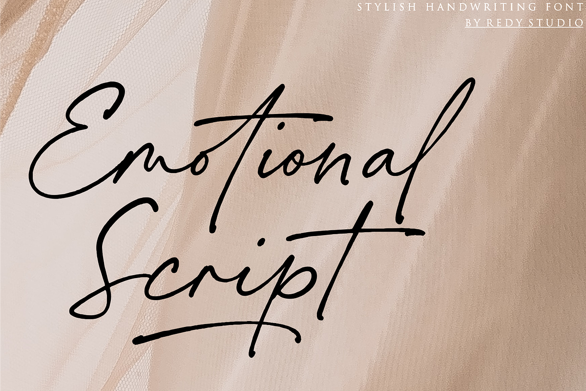Stickwithu – Handwritten Font, a Script Font by RedyStudio (Photo 4 of 13)