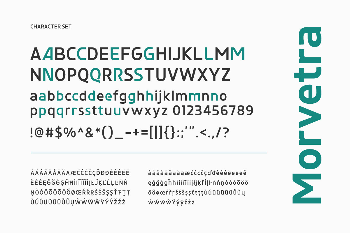 Morvetra TM - Electric Vehicle Sans, a Sans Serif Font by twinstd (Photo 11 of 12)
