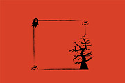 Spooky Halloween Frame Designs, a Background Graphic by SaaDesigns (Thumbnail 3 of 4)