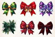 Velvet Bows Clipart, an Illustration by CreationArt (Thumbnail 3 of 5)