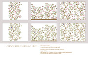 Chinoiserie Camellia & Birds, a Pattern Graphic by Elen-Lane (Thumbnail 8 of 8)