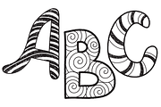 Fantasy letters collection, an Object Graphic by Olly Molly (Thumbnail 2 of 3)