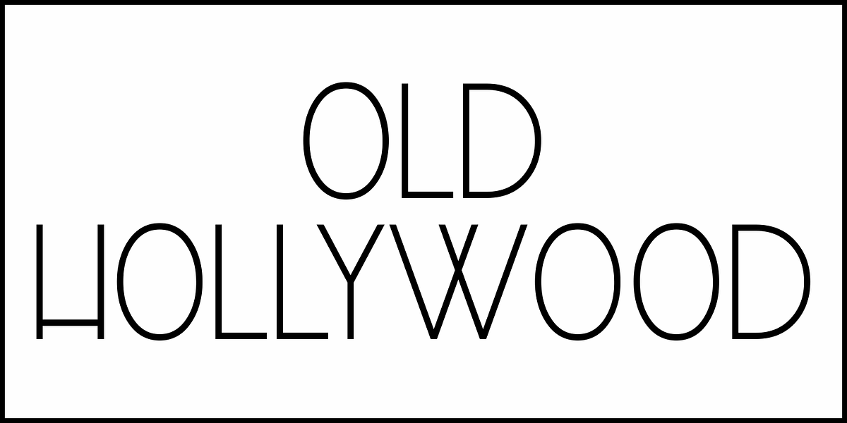 Old Hollywood JNL, a Sans Serif Font by Jeff Levine Fonts (Photo 2 of 5)
