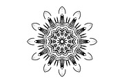 Black White Mandala Illustration Set, a Decorative Illustration by NJ Himel (Thumbnail 37 of 101)