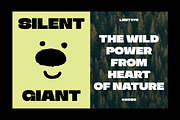 Triver - Bold Inktrap Font, a Sans Serif Font by limitype (Thumbnail 4 of 12)