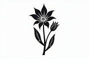 Modern Black Flower Design, an Illustration by jahid234 (Thumbnail 9 of 21)