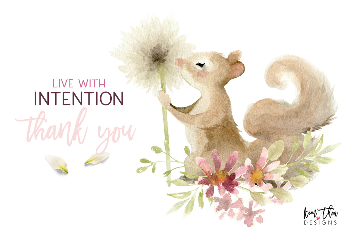 Wildflowers and Woodland Friends, an Animal Illustration by Kim Thoa Designs (Photo 10 of 11)