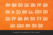 Heavinus - Classic Blackletter Font, a Blackletter Font by Dhabee (Thumbnail 3 of 15)