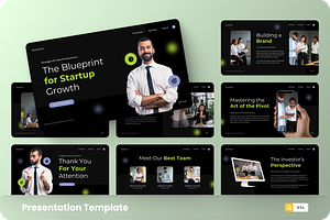 BuzzStart - Business StartUp, a Presentation Template by GraphauseProject