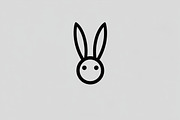 Minimal Bunny Head Set Bundle, an Illustration by abu67222 (Thumbnail 2 of 7)