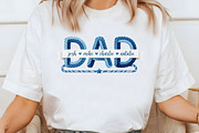 Dad Split Name Frame PNG, Father's, an Illustration by Designking (Thumbnail 1 of 6)