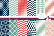 Gentle Geometry Digital Patterns, a Pattern Graphic by Blixa 6 Studios (Thumbnail 1 of 4)