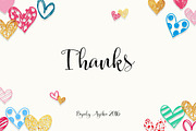 Smileheart, a Script Font by Byuly Ayika (Thumbnail 10 of 10)