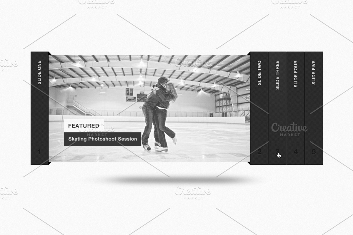 Modern Accordion Slider, a Templates & Theme by Theme Trunk (Photo 1 of 4)