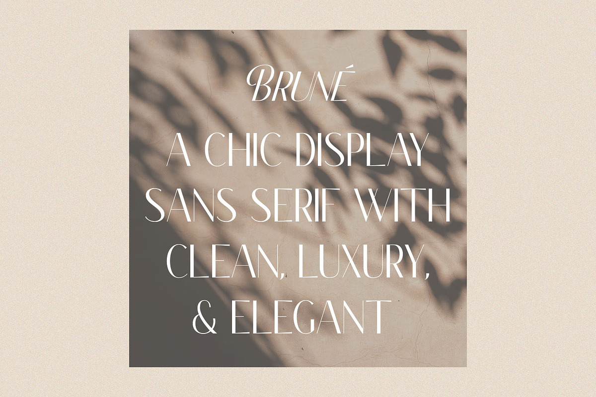 Classy Brune Sans Serif  Typeface, a Sans Serif Font by Typetemp Studio (Photo 2 of 21)