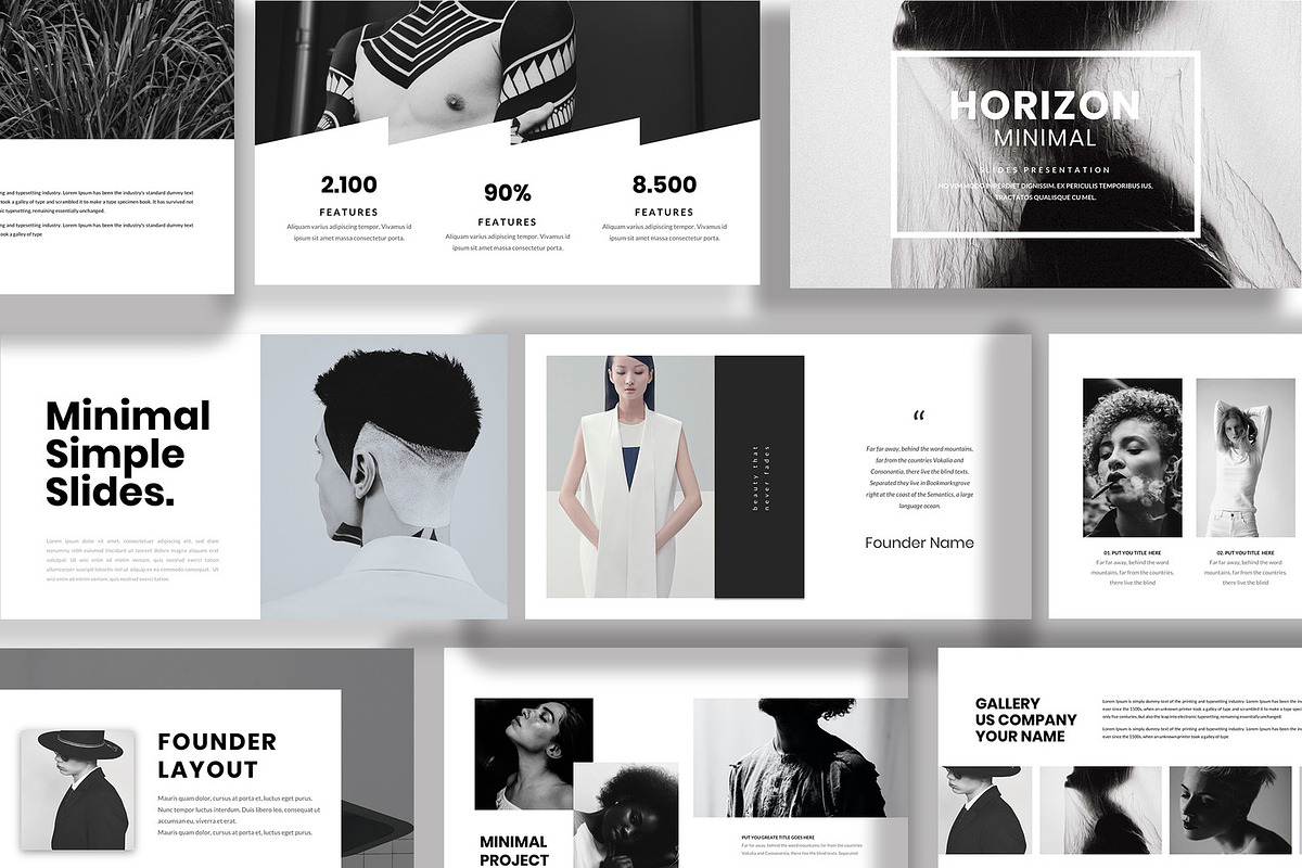 HORIZON - Powerpoint Template, a Presentation Template by casanovastudio