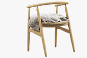 Joybird Rayne Dining Chair 2 options, a Furniture 3D Model by 3dmitruk (Thumbnail 9 of 24)