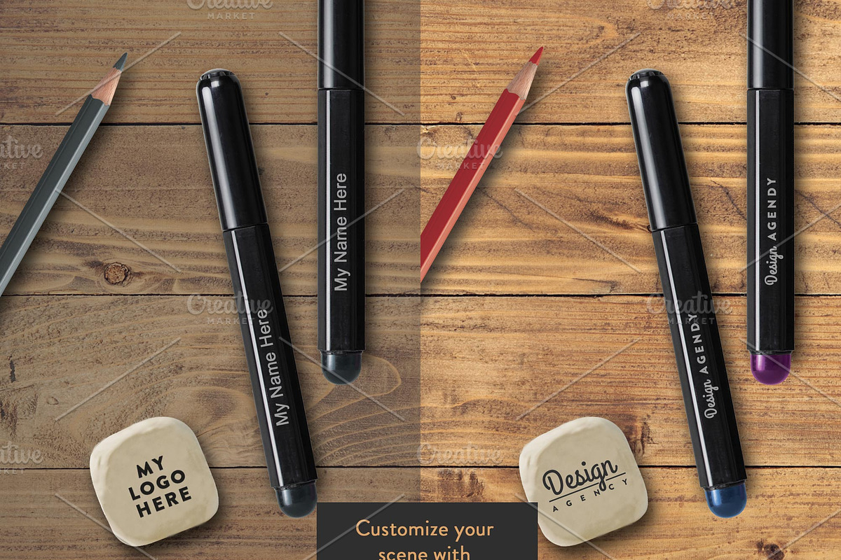 Natural (Mock Up) Scene Creator, a Product Mockup by IRCF (Photo 3 of 9)
