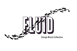 Fluid Design Photoshop Brushes