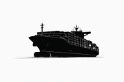Ocean Ship & Boat Vector Silhouettes, an Illustration by jahid234 (Thumbnail 5 of 9)