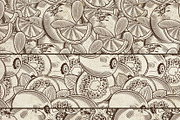 Fruits & Vegetables Vintage Patterns, a Pattern Graphic by ConceptCafe (Thumbnail 3 of 5)