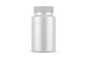 Pills Bottle Jar PSD Mockup, a Cups & Container Mockup by GreatFruit (Thumbnail 2 of 6)