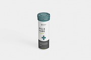Tablets Tube Mockup, a Packaging Mockup by tiyasprabawa (Thumbnail 3 of 10)
