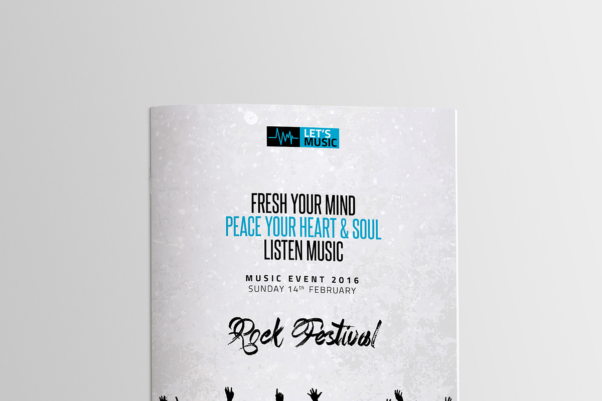 Music Festival Brochure+Ticket, a Brochure Template by SmmrDesign (Photo 6 of 20)