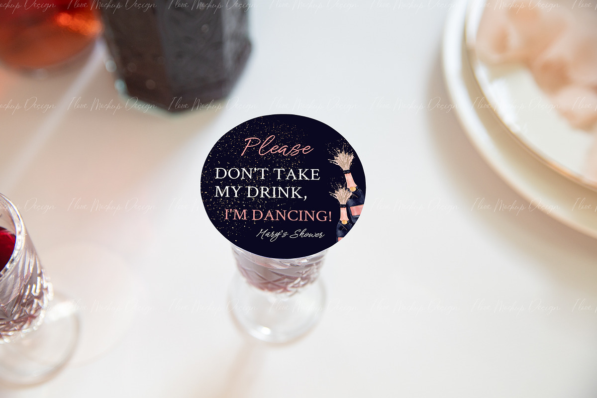 Don't Take My Drink Coaster Mockup, a Product Mockup by ILoveMockupDesign (Photo 5 of 10)