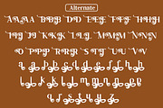 Matterazi, a Serif Font by Zaenal Studio (Thumbnail 8 of 12)