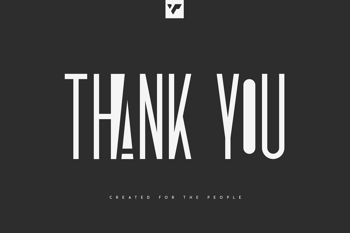 Sombre - Negative Space Font preview 8