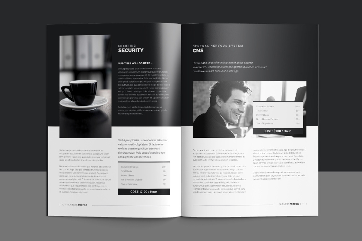 Company Profile Brochure, a Brochure Template by DesignJanala (Photo 6 of 10)