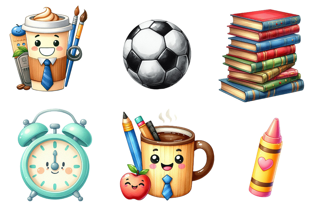 Cute Back to School Sublimation, an Illustration by CreationArt (Photo 4 of 5)
