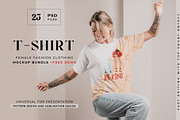 Women Apparel Mockup Bundle, a Shirt Mockup by Neutral Mockups (Thumbnail 2 of 9)